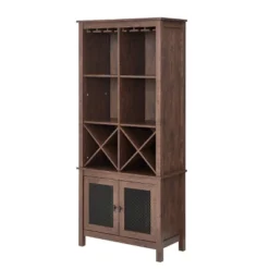 Multipurpose Bar Cabinet And Bookshelf - Home Source -Furniture Sale Store GUEST 7866daf9 4647 4081 af72 983579efc5df