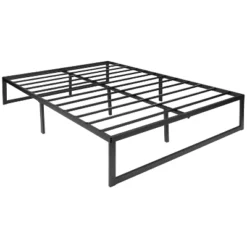 Emma And Oliver 14" Metal Platform Bed With Steel Slat Support And 12.5" Of Underbed Storage - No Box Spring Or Foundation Required -Furniture Sale Store GUEST 78f1056f 7874 488a 8df5 d64c53a306d3