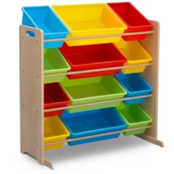 Delta Children Kids' Toy Storage Organizer With 12 Plastic Bins -Furniture Sale Store GUEST 790d37e1 fa7d 4ccb b2d2 2812868c3472