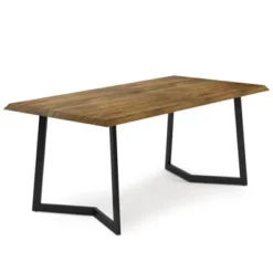 Hathaway Dining Table With Inverted Metal Base - WyndenHall -Furniture Sale Store GUEST 797c3ceb f9a9 4bc5 9b25 debc582f6031