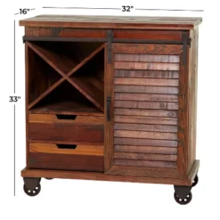 Rustic Metal Cabinet Brown - Olivia & May -Furniture Sale Store GUEST 7a172f38 37ec 474c 9cf7 f1ba3d6f3f95