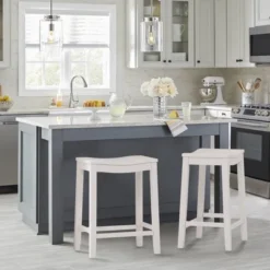 24" Fiddler Backless Counter Height Barstool White - Hillsdale Furniture -Furniture Sale Store GUEST 7a1ecab6 7048 4c7f 8625 276903741d2f