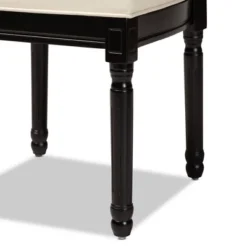 Set Of 2 Louane Faux Leather Upholstered And Wood Dining Chairs Beige/Black - Baxton Studio 12 Set Of 2 Louane Faux Leather Upholstered And Wood Dining Chairs Beige/Black - Baxton Studio -Furniture Sale Store GUEST 7b9da205 a285 49b8 8ed4 6a25a266de40