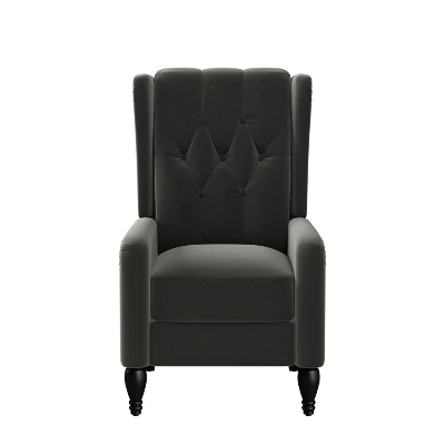 Drea Wingback Pushback Recliner Chair - ProLounger 1 Drea Wingback Pushback Recliner Chair - ProLounger
