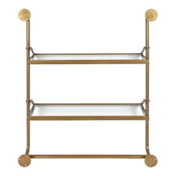 26" X 31" Marit Metal Wall Shelf Gold - Kate & Laurel All Things Decor -Furniture Sale Store GUEST 7d0db773 b89d 4980 8845 b6c66d3a3e0f