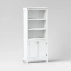 72" Carson 5 Shelf Bookcase With Doors - Threshold™ -Furniture Sale Store GUEST 7d13a320 a881 4623 87ab 176b8890729a