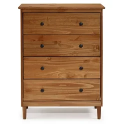 Stiva Classic Mid-Century Modern Vertical 4 Drawer Dresser - Saracina Home -Furniture Sale Store GUEST 7d52ef34 1e46 4920 a3a1 34d91177eaef