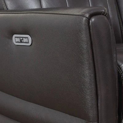 Coachella Power Recliner Sofa Brown - Steve Silver Co. 9 Coachella Power Recliner Sofa Brown - Steve Silver Co. - Image 9