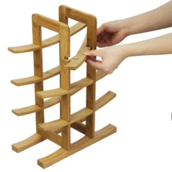 Oceanstar 12-Bottle Natural Wine Rack -Furniture Sale Store GUEST 7eb38513 ebbd 4c5d 9143 f8cfef3a0919