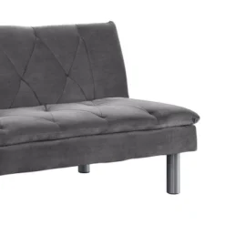 66" Cilliers Sofa Gray Velvet/Chrome Finish - Acme Furniture -Furniture Sale Store GUEST 7f26f425 4d1c 442d 8983 7414d85da837
