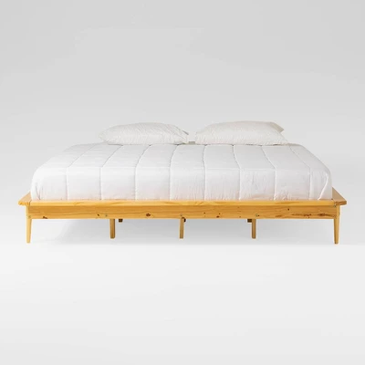 Boho Solid Wood King Platform Bed - Saracina Home 11 Boho Solid Wood King Platform Bed - Saracina Home - Image 11