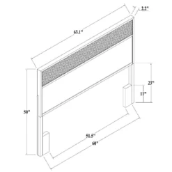 Wood & Cane Transitional Headboard - Hearth & Hand™ With Magnolia -Furniture Sale Store GUEST 80627b94 92e4 48a9 a766 37f507ba73be