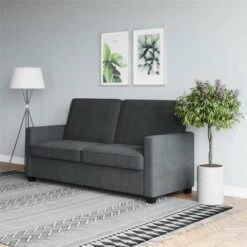 Queen Cassidy Sofa Sleeper Gray Velvet - Room & Joy -Furniture Sale Store GUEST 8246b8eb dc2f 4b58 b22d 2b85990edfcc