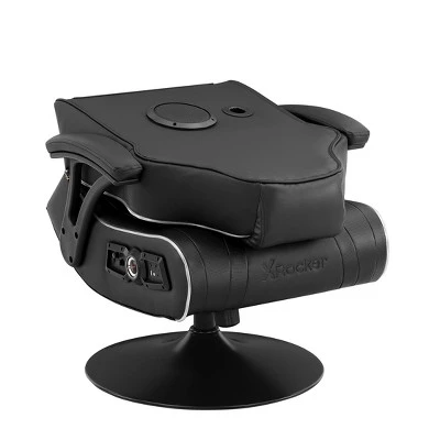 CXR3 Neo Fiber LED Audio Pedestal Gaming Chair With Subwoofer Black - X Rocker 6 CXR3 Neo Fiber LED Audio Pedestal Gaming Chair With Subwoofer Black - X Rocker - Image 6