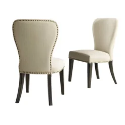 Set Of 2 Savoy Upholstered Dining Armless Chairs - Alaterre Furniture -Furniture Sale Store GUEST 833adae0 5102 4889 ad55 641b119dc770