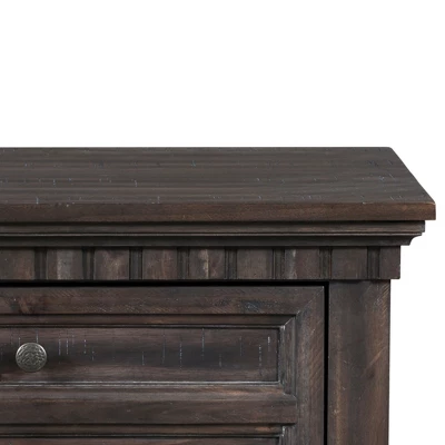Steele Nightstand Dark Oak - Picket House Furnishings 2 Steele Nightstand Dark Oak - Picket House Furnishings - Image 2