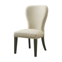 Set Of 2 Savoy Upholstered Dining Armless Chairs - Alaterre Furniture -Furniture Sale Store GUEST 83e1a04b 5024 4c73 99a8 43a1e36aea7a