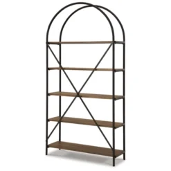 72.38" Galtbury Bookcase - Black/Brown - Signature Design By Ashley 7 72.38" Galtbury Bookcase - Black/Brown - Signature Design By Ashley -Furniture Sale Store GUEST 84b0ff77 2e33 4585 b911 159241bd6c66