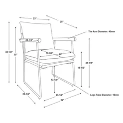 Cushioned Metal & Wood Accent Arm Chair - Cream/Black - Hearth & Hand™ With Magnolia -Furniture Sale Store GUEST 84c70339 8fe6 4d7e 9c25 b29cf77d6a96