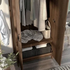 Andreasson Wardrobe Closet Distressed Walnut - HOMES: Inside + Out 14 Andreasson Wardrobe Closet Distressed Walnut - HOMES: Inside + Out -Furniture Sale Store GUEST 85416f54 3e7c 43b4 982d cb5077a3f410