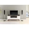 USA TV Stand For TVs Up To 60" White/Walnut - Polifurniture