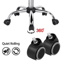 Yaheetech Velvet Low Back Armless Desk Chair Office Chair With Wheels -Furniture Sale Store GUEST 859f0a58 9328 4f49 9d8c 4ee5a0543f2c