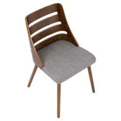 Trevi Mid Century Modern Dining Chair - Gray - LumiSource -Furniture Sale Store GUEST 862902ed aa20 4536 8f3c b6e318e88dc1