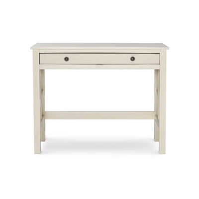 Whitley Antique Desk White - Linon 1 Whitley Antique Desk White - Linon