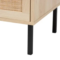 Caterina Wood And Natural Rattan 1 Door End Table Natural Brown/Black - Baxton Studio 13 Caterina Wood And Natural Rattan 1 Door End Table Natural Brown/Black - Baxton Studio -Furniture Sale Store GUEST 872779ec 571a 4514 ab18 114abead1c24