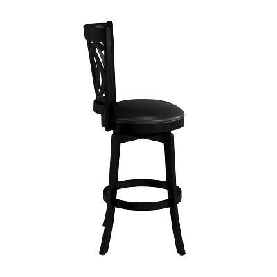 30" Van Draus Swivel Barstool Metal/Black - Hillsdale Furniture 7 30" Van Draus Swivel Barstool Metal/Black - Hillsdale Furniture - Image 7