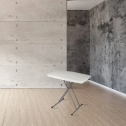 20"x30" Height Adjustable Personal Folding Card Table Speckled Gray - Hampden Furnishings -Furniture Sale Store GUEST 881263a7 30f2 4313 b882 be788348c413