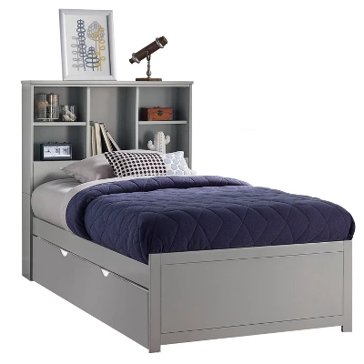 Twin Caspian Bookcase Bed With Trundle - Hillsdale Furniture 4 Twin Caspian Bookcase Bed With Trundle - Hillsdale Furniture - Image 4