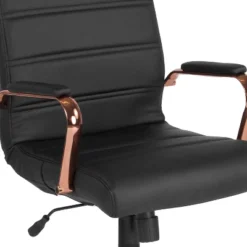 Emma And Oliver Mid-Back Executive Swivel Office Chair With Metal Frame And Arms 23 Emma And Oliver Mid-Back Executive Swivel Office Chair With Metal Frame And Arms -Furniture Sale Store GUEST 8856e449 9018 4e6f 9290 19b74987b948