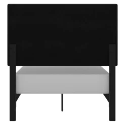 Twin Janford Upholstered Bed Black Faux Leather - Room & Joy -Furniture Sale Store GUEST 88b0d284 793c 46ad 806d a7e4de76edf6