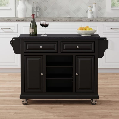 Glenwillow Home Kitchen Cart With Locking Casters 15 Glenwillow Home Kitchen Cart With Locking Casters - Image 15