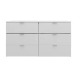 Delmar Wood 6 Drawer Dresser Matte White - Hillsdale Furniture -Furniture Sale Store GUEST 895d80ed 9aa5 43fa 87d5 7d92e847961f