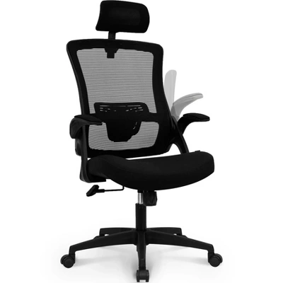 NEO Chair DBS Ergonomic High Back Office Chair With Flip-up Arms Adjustable Headrest 4 NEO Chair DBS Ergonomic High Back Office Chair With Flip-up Arms Adjustable Headrest - Image 4