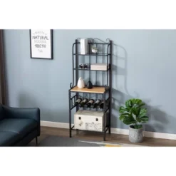 Praha Bakers Rack Black - Boraam -Furniture Sale Store GUEST 8b24bc53 3d7e 4e0a a9b5 7e921f9b2be4