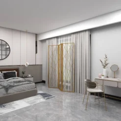 Glam Metal Geometric Room Divider Screen Gold - Olivia & May 32 Glam Metal Geometric Room Divider Screen Gold - Olivia & May -Furniture Sale Store GUEST 8b319a59 4866 46ee 92b6 fa8c813dd29d