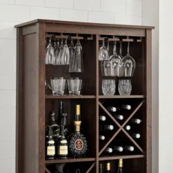 Multipurpose Bar Cabinet And Bookshelf - Home Source -Furniture Sale Store GUEST 8b6139e1 ed88 4b13 944f 571357a237ea