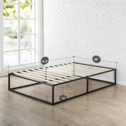 14" Joseph Platform Bed Frame Black - Zinus 15 14" Joseph Platform Bed Frame Black - Zinus -Furniture Sale Store GUEST 8b90e85c 85e7 4b84 9fd9 d32f86f1c065