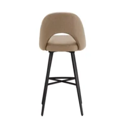 29" Set Of 2 Ragan Metal Fabric Swivel Bar Stools - Inspire Q -Furniture Sale Store GUEST 8c066986 5abd 464c bf0e 43ca599da111