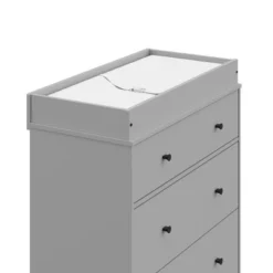 Storkcraft Beckett 3 Drawer Dresser With Changing Topper - Pebble Gray -Furniture Sale Store GUEST 8c35646e 004c 46c8 89d2 be94c50fa93e