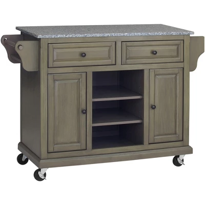 Glenwillow Home Kitchen Cart With Locking Casters 1 Glenwillow Home Kitchen Cart With Locking Casters
