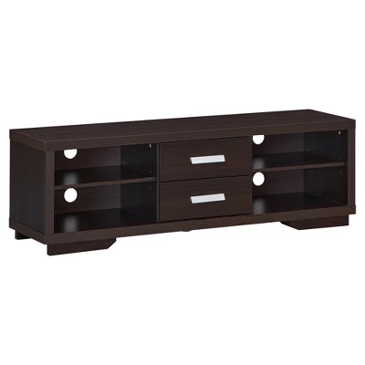 Costway TV Stand Entertainment Center Hold Up To 65'' TV With Storage Shelves & Drawers 8 Costway TV Stand Entertainment Center Hold Up To 65'' TV With Storage Shelves & Drawers - Image 8