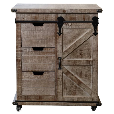 Presley Side Cabinet With Barn Door - StyleCraft 14 Presley Side Cabinet With Barn Door - StyleCraft - Image 14