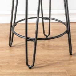 24" Quinn Counter Height Barstool Black - Ace Bayou -Furniture Sale Store GUEST 8e2c431a 8af6 4257 b273 c4bf860df636