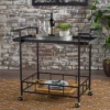Ambrose Industrial Bar Cart - Christopher Knight Home