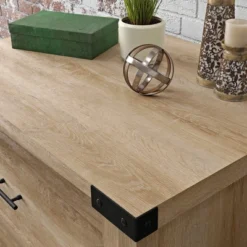 2 Drawer Bridge Acre Rustic Farmhouse Lateral File Cabinet Orchard Oak - Sauder -Furniture Sale Store GUEST 9082d9d1 c70f 428b 93b1 0cb966455a4f