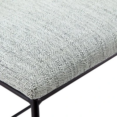 Hastings Counter Height Barstool Gray/Black 3 Hastings Counter Height Barstool Gray/Black - Image 3